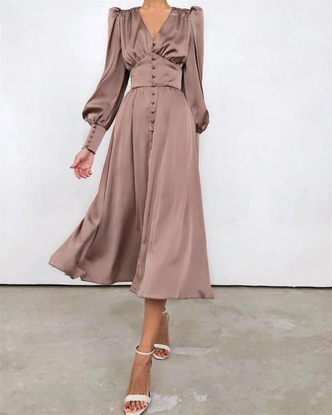 sd-17320 dress-brown